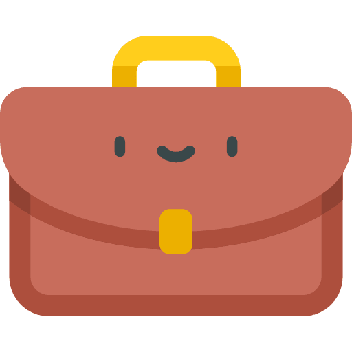 Briefcase briefcase business bag icon