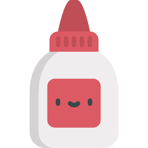 Glue miscellaneous education tools and utensils icon