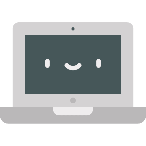 Laptop tool electric digital icon