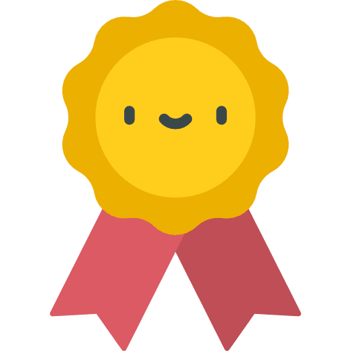 Medal certificate medal certification icon