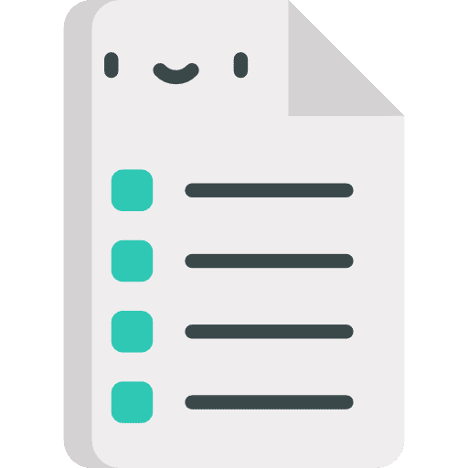 Test archive multiple choice file icon