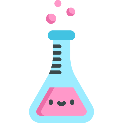 Test tube chemistry subjects chemical icon