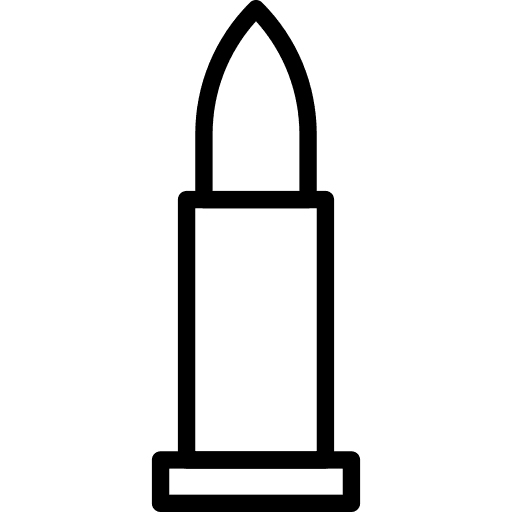 Bullet bullet weapon miscellaneous icon
