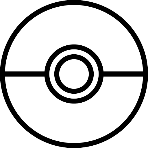 Pokeball pokeball nintendo pokemon icon