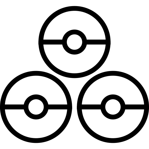 Pokeballs pokeballs video game gaming icon