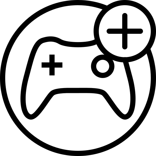 Game game add joystick icon