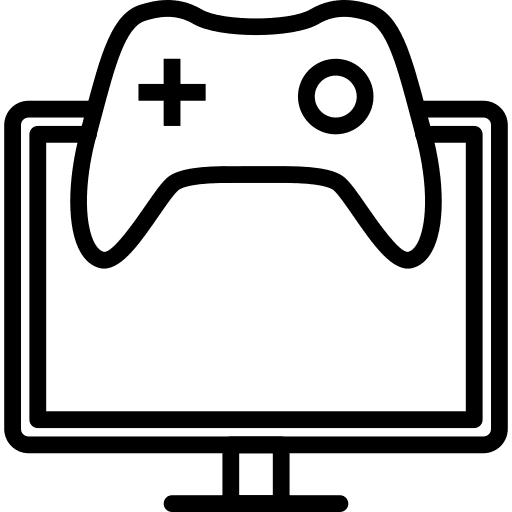 Pc computing gaming computer icon
