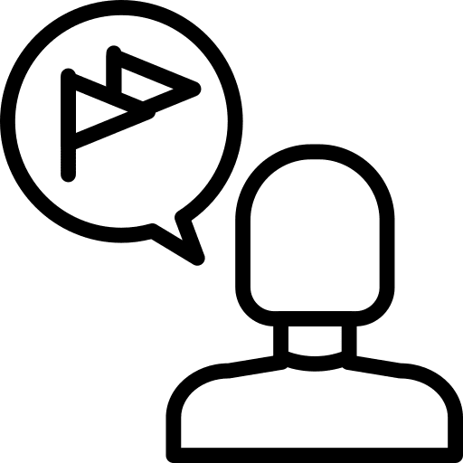 Chat speech bubble user miscellaneous icon