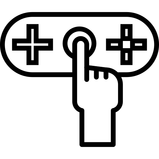 Game gaming touch gamepad icon