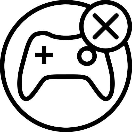 Game electronic game controller joystick icon