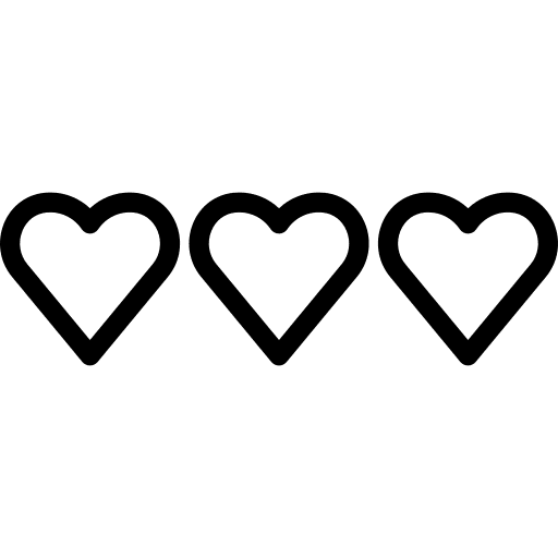 Game peace hearts loving icon