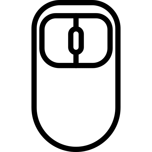 Mouse electronic clicker technological icon