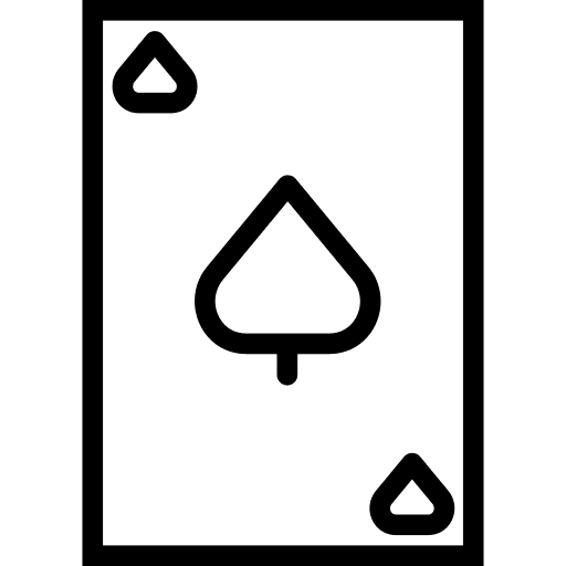 Poker clubs casino gaming icon