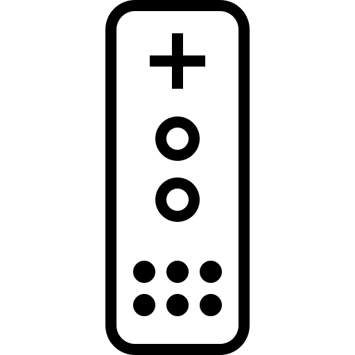 Remote nintendo game game console icon