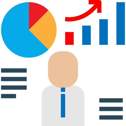 Chart chart financial business icon