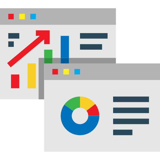 Diagram television tv screens icon