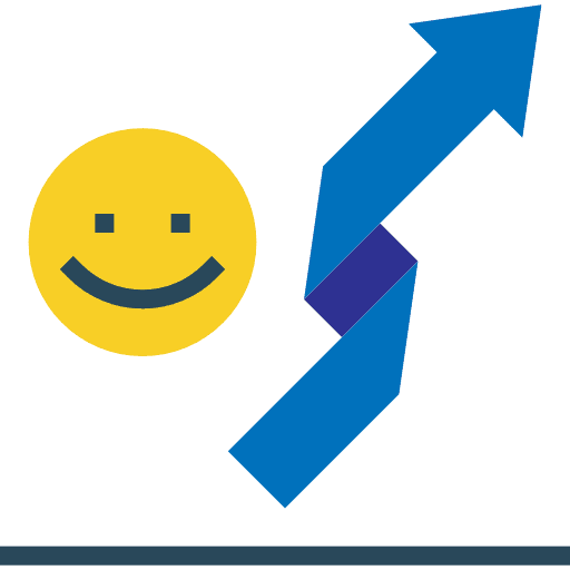 Growth business and finance benefits graphics icon