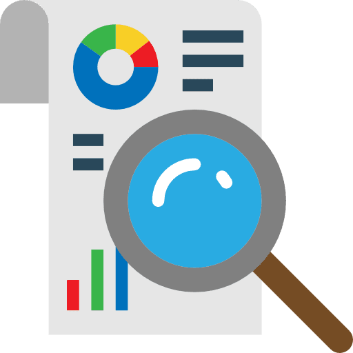 Statistics analytics stats business icon