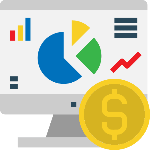 Stats stats business and finance business icon