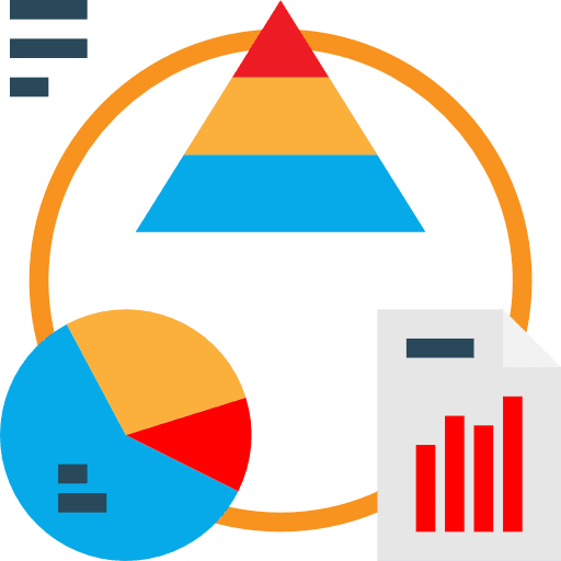 Chart growth business arrow icon