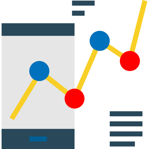 Stats stats business and finance graph icon