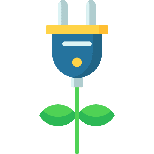 Green energy green energy sustainable planet earth icon