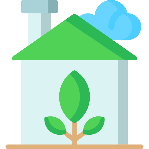 Greenhouse greenhouse gardening sunny icon