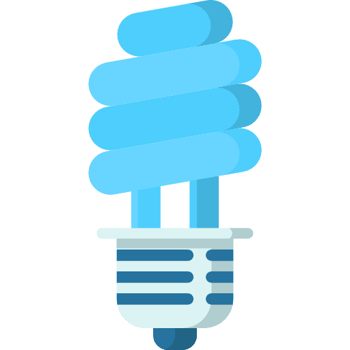 Lightbulb creativity inspiration electronics icon