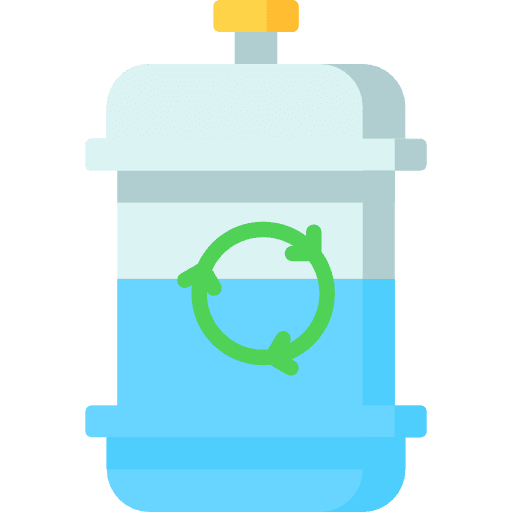 Water hydratation water bottle icon