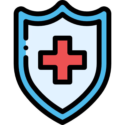 Shield shield insurance healthcare and medical icon