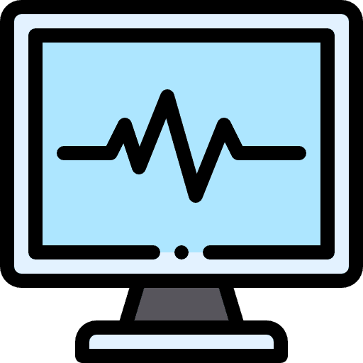 Cardiogram cardiogram health clinic electrocardiogram icon