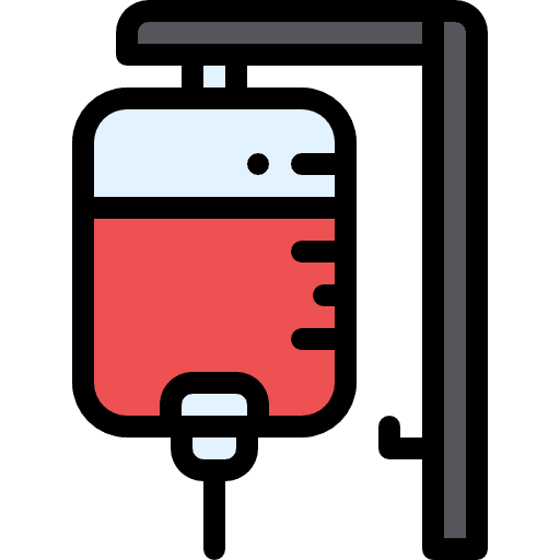 Transfusion blood donation healthcare and medical blood icon
