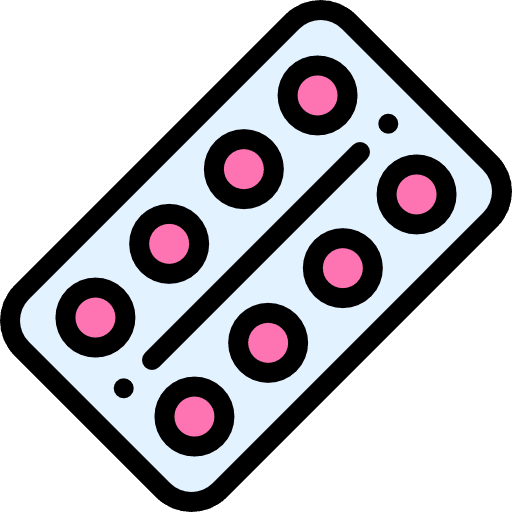 Medicine healthcare and medical medicine tools and utensils icon