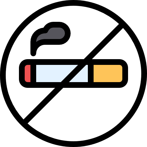 No smoking cigarette healthcare and medical smoke icon