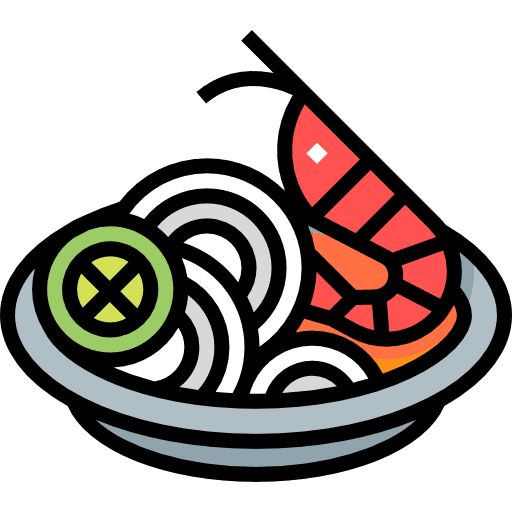 Pad thai food pad thai thailand icon