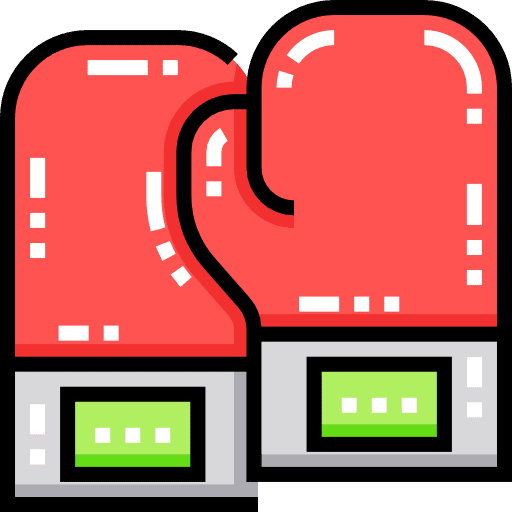 Boxing gloves sports boxing gloves fight icon