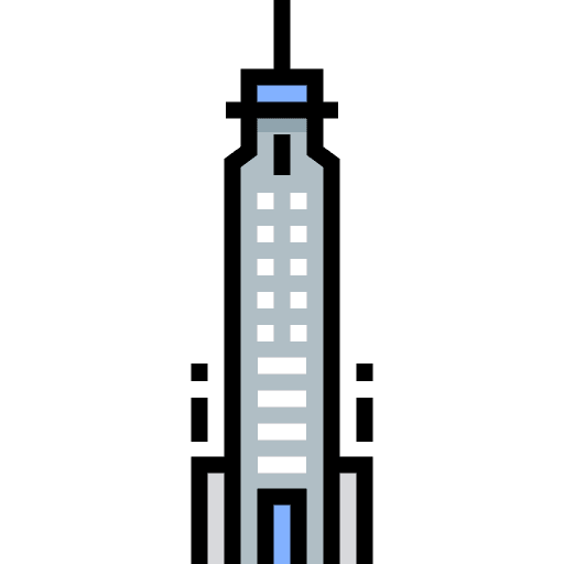 Tower architecture and city thailand monument icon
