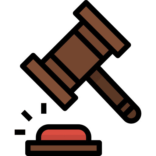 Auction law bid auction icon