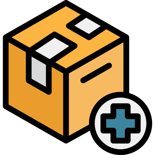 Package packaging cardboard box icon