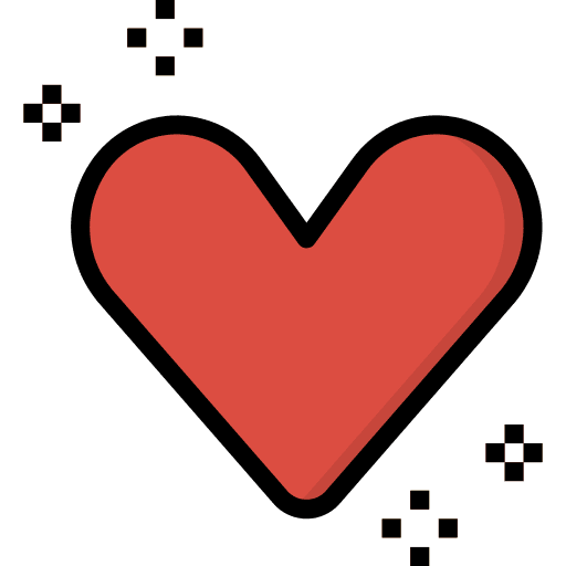 Heart valentines day heart shapes icon