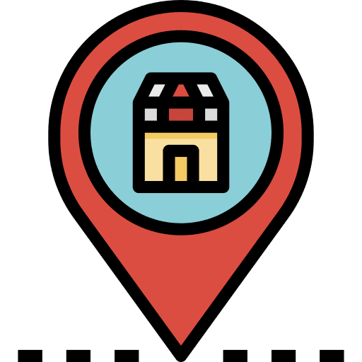 Pin map point maps and location signs icon