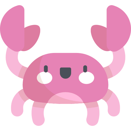 Crab crabs animals aquarium icon