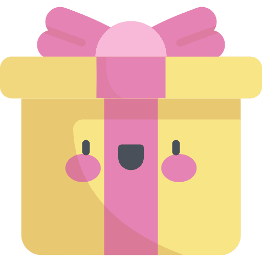 Gift christmas birthday and party surprise icon