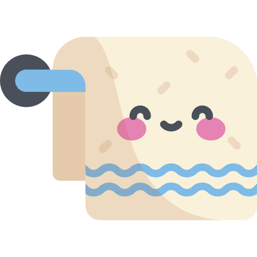 Towel towels wiping bath icon