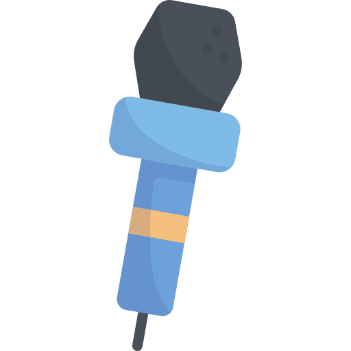 Microphone sing singer music and multimedia icon