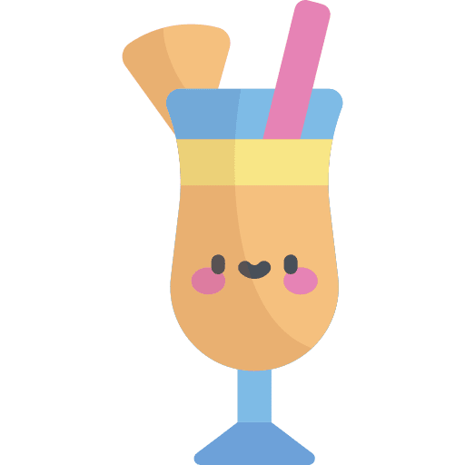 Cocktail birthday and party party food and restaurant icon