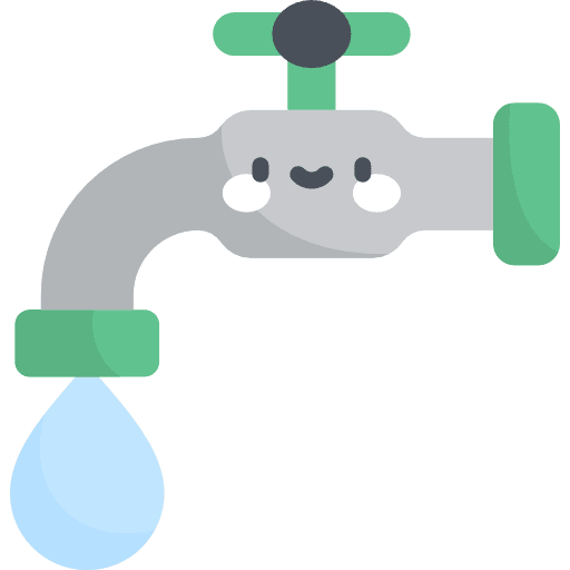 Faucet nature tool water icon