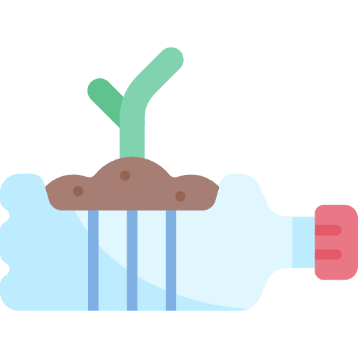 Plant reuse farming and gardening ecology and environment icon