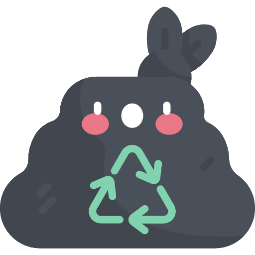 Recycling bag recycling recycling bag garbage icon