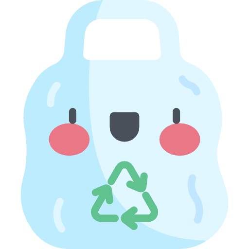 Shopping bag bag renewable commerce and shopping icon